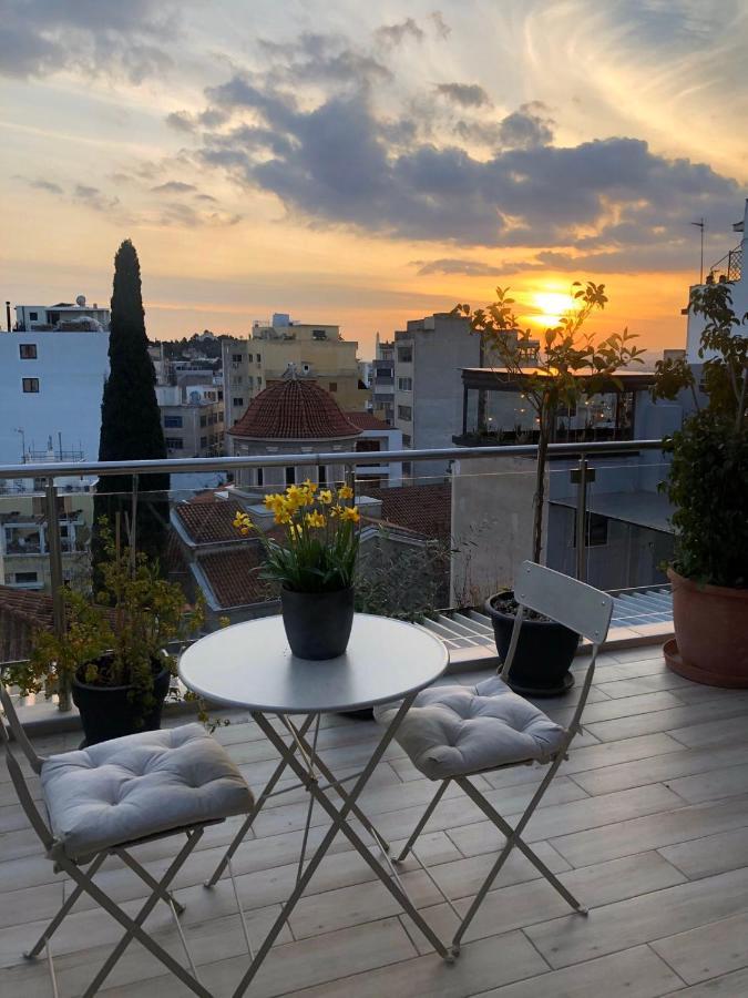 Super Loft With Acropolis View Lägenhet Aten Exteriör bild